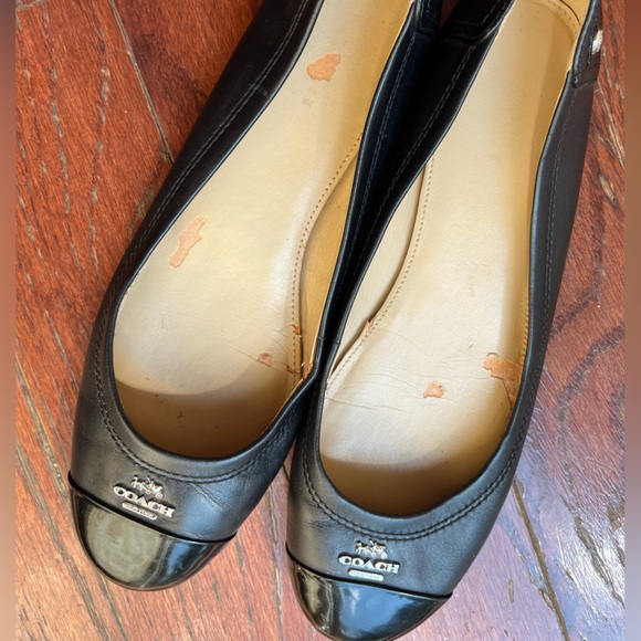 Black Coach Ballet Flats 6.5 - Picture 12 of 12